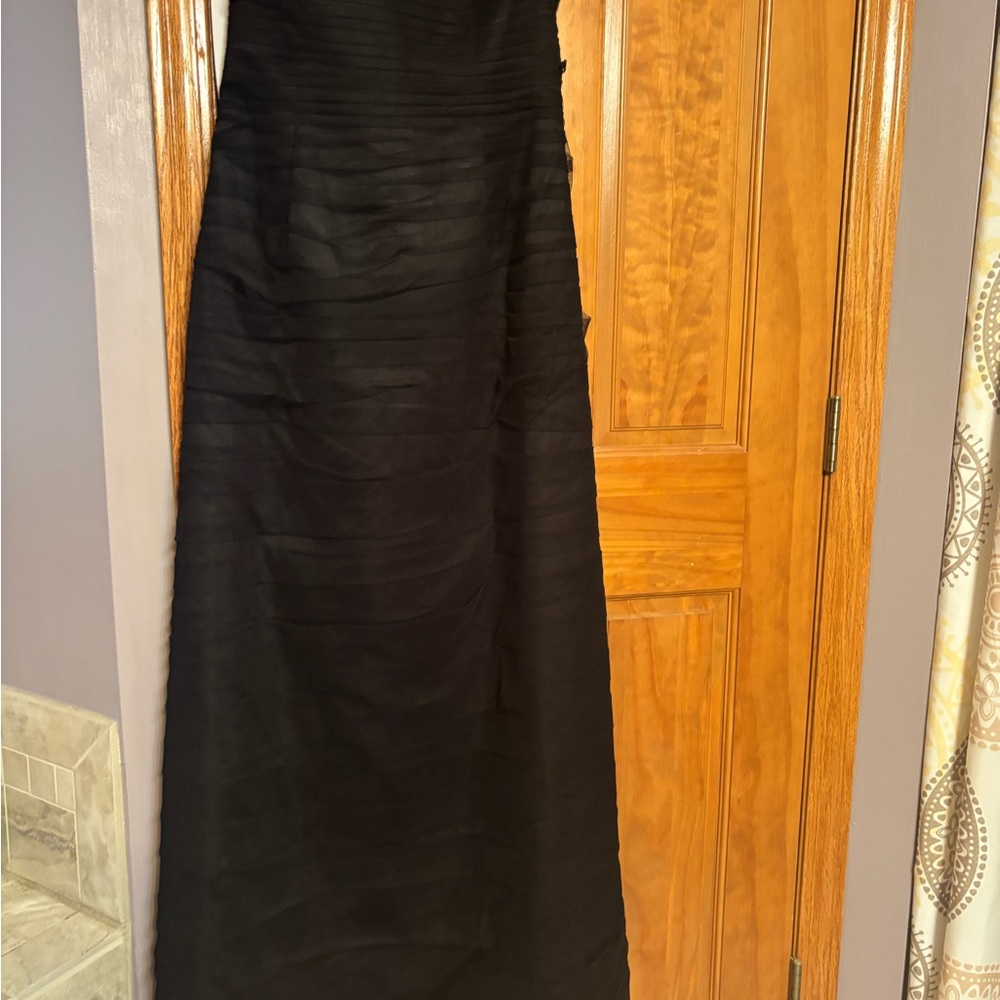 Bill Levkoff Black Strapless Dress - Picture 2 of 5